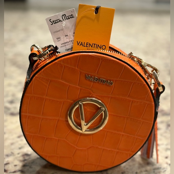 Valentino Handbags - Valentino Orange Crossbody Bag